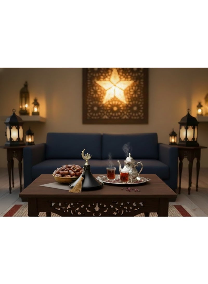 وعاء ضيافة التاج الذهبي – تصميم أنيق للتقديم والمناسبات - Image 2